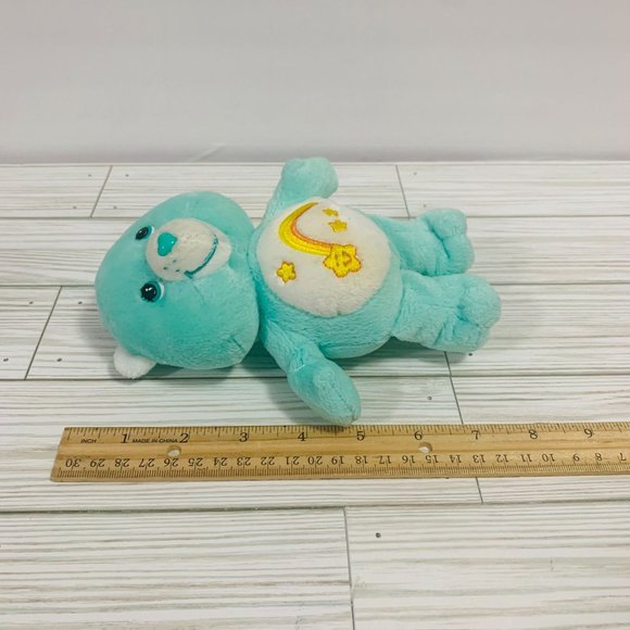 Vintage 2002 Care Bears Bean Bag Plush Cheer Bear Wish Bear Lot of 2 - Picture 11 of 12